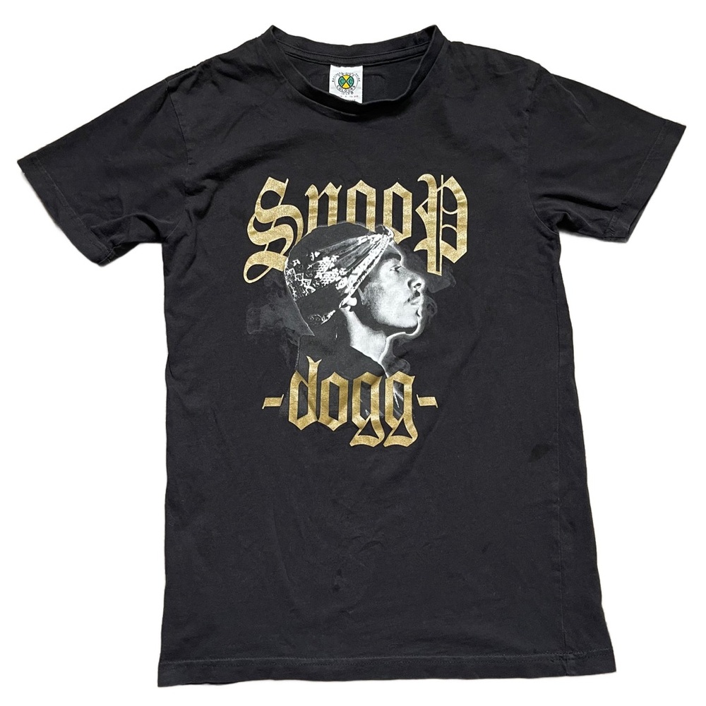 Cross Colours Snoop Dog Hip Hop T Shirt Black